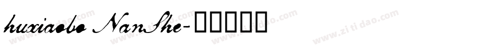 huxiaobo NanShe字体转换